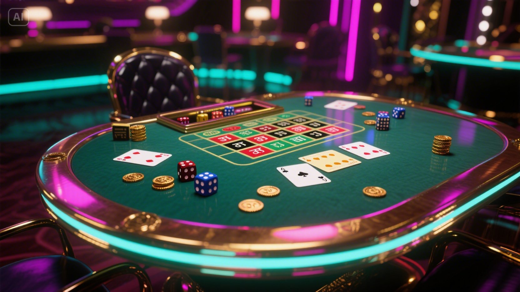 Casino spin and win online desktop and mobile interfaces
