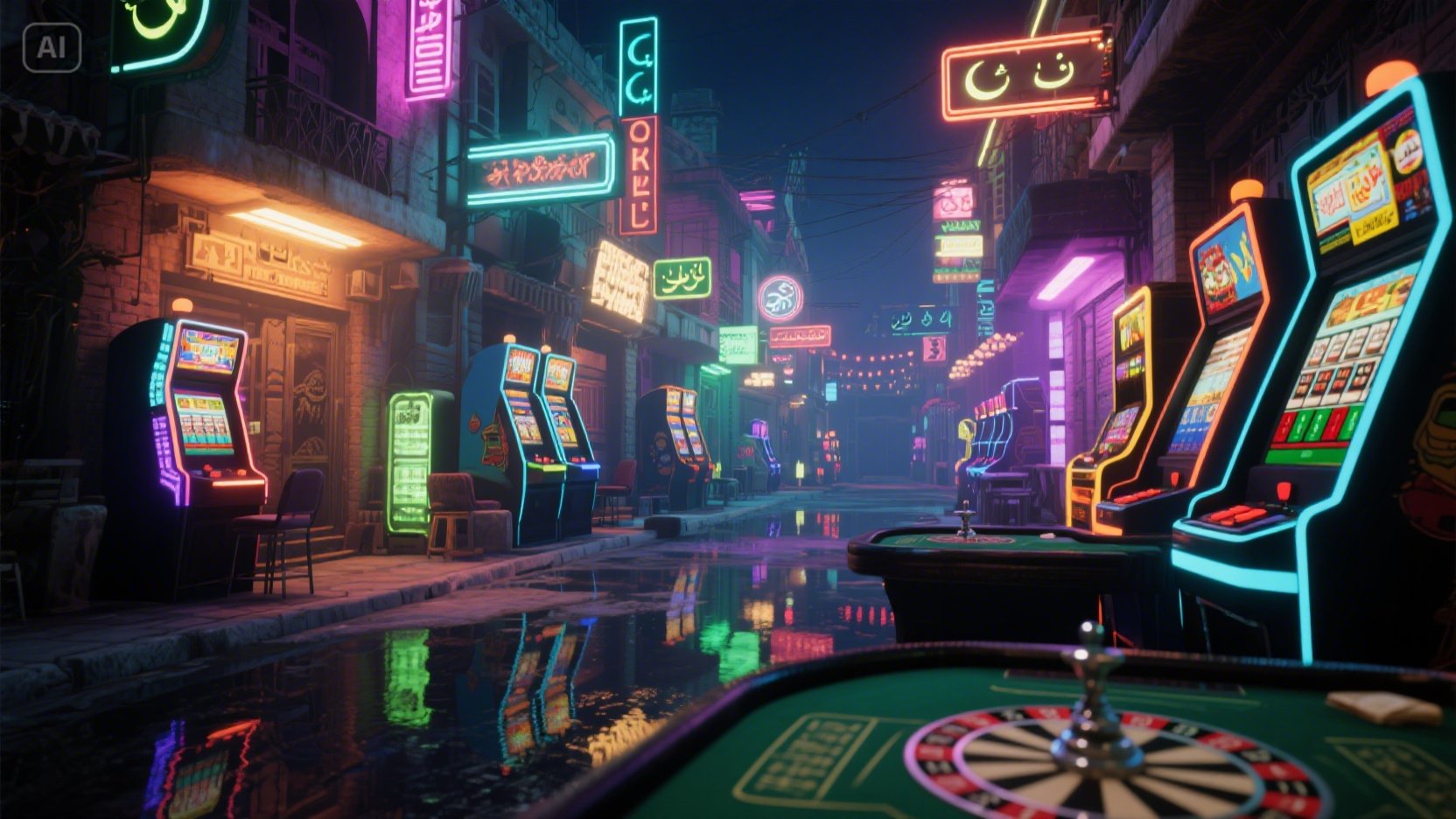 Casino spin and win online desktop and mobile interfaces